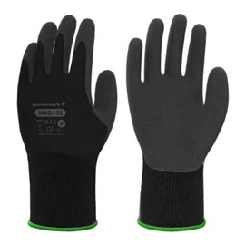 Benchmark BMG133 1 Pair General-Purpose Safety Work Gloves, Polyurethane Coating and Polyester Fibers Liner, Ideal for Construction, Mechanic and Bricklaying Work (XL)