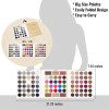 Paleta De Sombras De Ojos Ucanbe Pretty Pro, 86 Colores