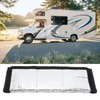 RV Door Window Shade Cover Foldable Privacy Blackout Shade for