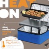 HOTLOGIC Mini Heated Lunch Box - Portable Electric Food Warmer