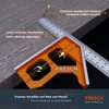 Presch Combination Square 300mm Metric – Accurate Carpentry Square made