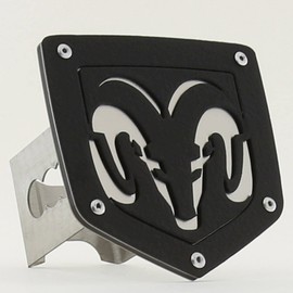 Au-Tomotive Gold Ram Class III Trailer Hitch Plug – Rugged Black for Dodge RAM
