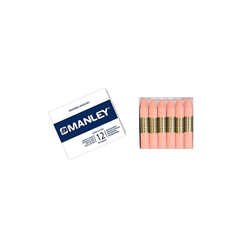 Manley 33 – Wax Crayons, Pack of 12