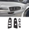 Aunginsy Car Door Window Glass Lift Button Panel Trim Cover