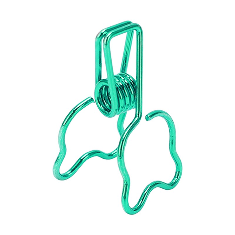 100pcs Small Binder Clips Multipurpose Innovative Little Bear Shape Strong