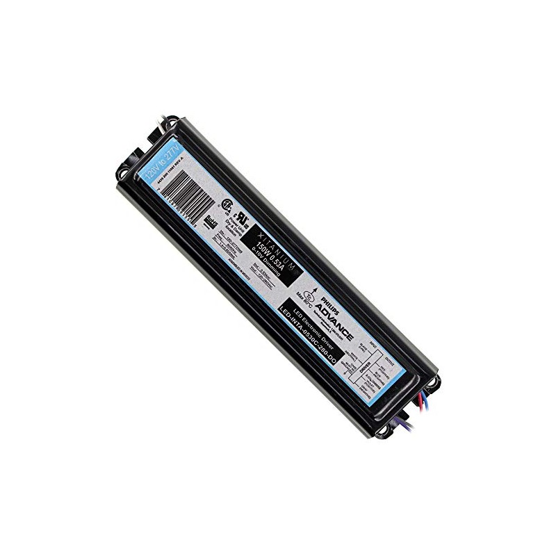 Advance LED-INTA-0530C-280-DO Xitanium 0-10V Dimmable LED Driver, 150W, 0.53A, 120-280-VDC