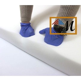 Mybecca Upholstery Foam Cushion High Density (Seat Replacement, Upholstery Sheet, Foam Padding), 4" L x 24" W x 72" H