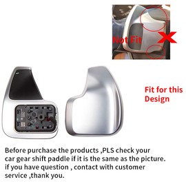 HIBEYO DSG Steering Wheel Shift Paddle Extension for BME 3 Series F30 F31 F34 5 Series F10 F11 1 Series F20 F21 2 Series F22 F23 4 Series F33 F36 6 Series F06 F12 F13 X1 F48 F48 F2 F22