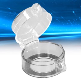 30mm Push Button Switch Protector Safety Guard Emergency Transparent Stop Switch Dustproof Cover Push Button Switch BS‑02
