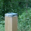 Connex Post Caps 70 x 70 mm with Ball, Material: