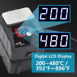 Cordless Soldering Station for Makita18V Battery, Electric Digital LCD Display Soldering Iron Station Fast Heating Up Soldering Station for DIY, Appliance Repair (Battery Not Included)