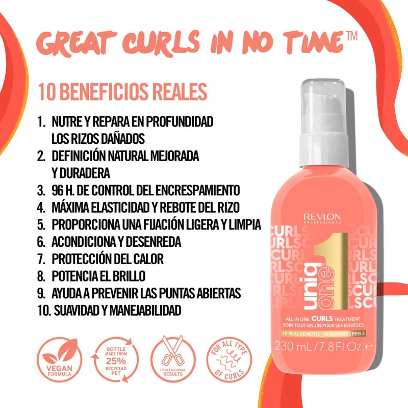 Uniq One All In One Tratamiento Para Cabello Rizado 230ml