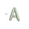 Pfylinqo 16 Inch Cream Letter Balloons, 26 Pieces A-Z Custom