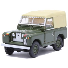 Oxford Diecast 1/76 Land Rover Series II SWB Canvas REME