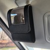 OPTICALINEA Visor Clip Caddy Vegan Leather Storage CASE for Eyeglass