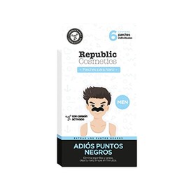 Republic Cosmetics - Skin Care Parche para Nariz con Carbn Activado para Hombre con 6 Piezas