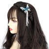 DIGUAN Wide Braid with Teeth Synthetic Hair Braided Headband Hairpiece