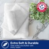 Arm & Hammer Performance Towel Washcloth Set, 6 Piece, White