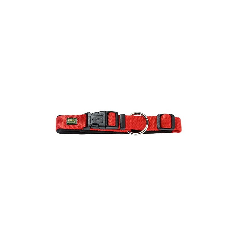 HUNTER Vario Plus Neoprene Collar, 45-50 cm, 25 mm, Red/Black
