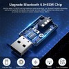 USB Bluetooth 5.0 Transmitter Receiver Audio Adapter AUX 3.5mm TV