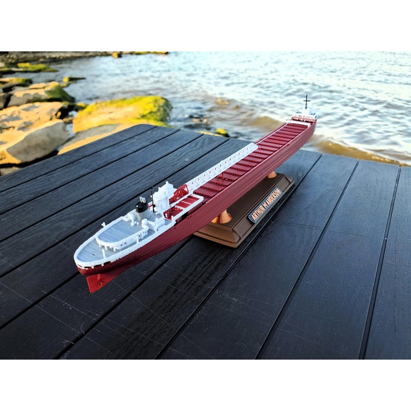 Arthur M Anderson Freighter Model High Detail 1 Foot in