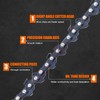 Sporgo Pack of 4 6 inch chainsaw chains: 37TG saw