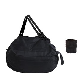 Worpurrt Eco Bag, Compact, Shoulder Bag, 7.1 gal (30 L), Large Capacity, Weight: Approx. 3.8 oz (110 g), Shopping Bag, Zippered, Folding Eco Bag, Water and Dirt, Durable, Reusable Storage, Eco Bag,