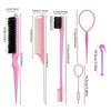 Hair Comb Braiding Set, 14pcs/set Hair Care Highlight Combs Kit, Professional