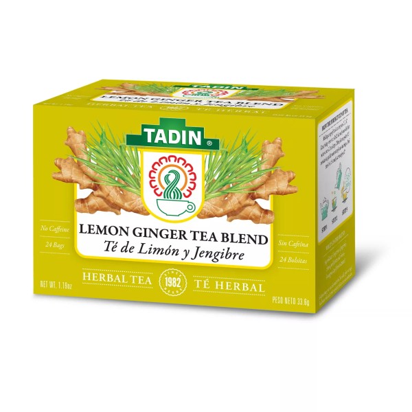 TADIN TEA BAG LEMON GINGER BLEND NAT