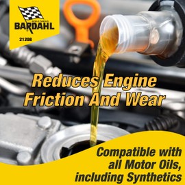 Bardahl B2 Engine Protection Motor Oil Additive - Zinc Engine Restore & Oil Burning Guard - Oil Treatment Designed to Lubricate & Reduce Wear on Older Cars & High Mileage Engines - 12 fl oz (1 Pack)