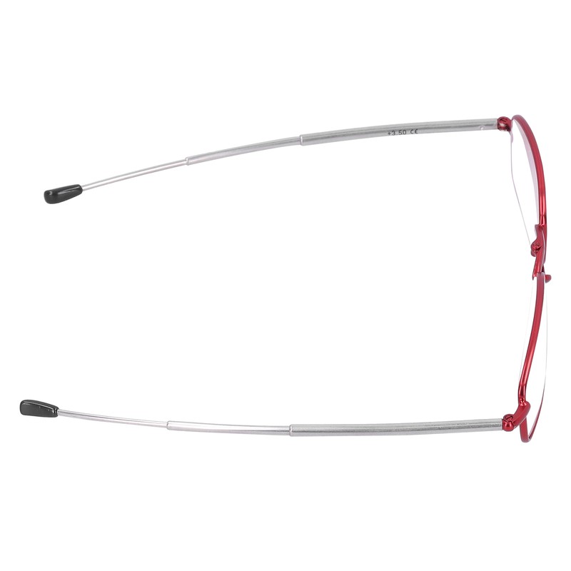 Elderly Foldable Reading Glasses Stainless Steel Blue Light Blocking Presbyopic