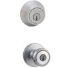 Kwikset 695T 26D CP Double Cylinder Deadbolt Combo Pack with