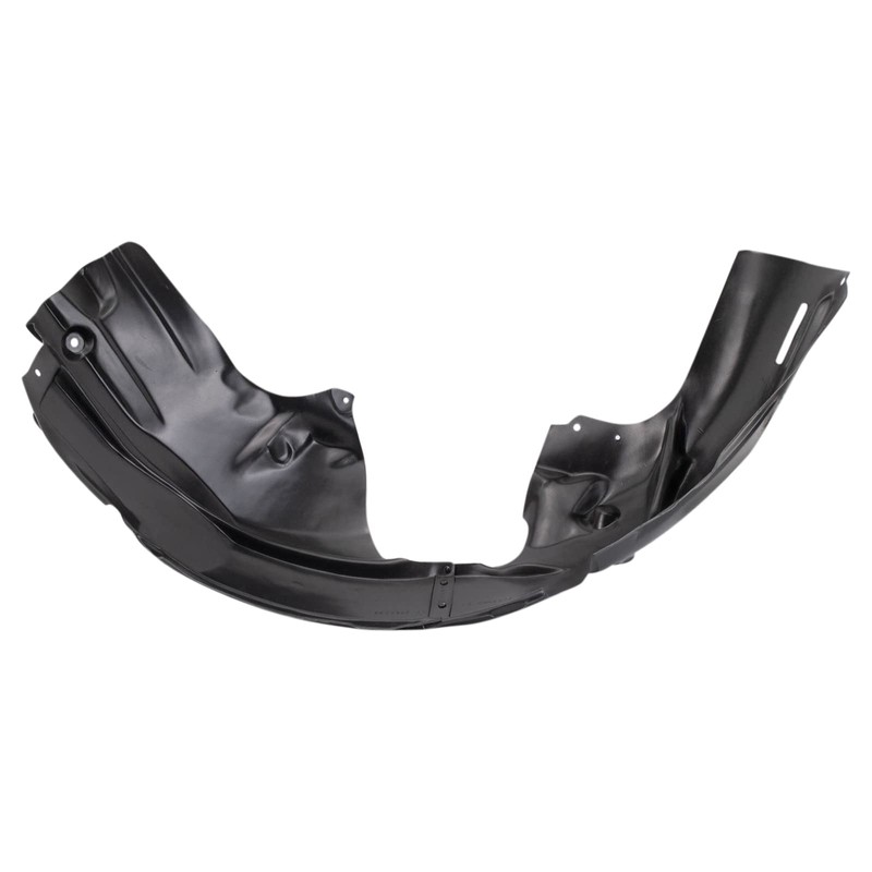 TRQ TRQ Front Left Inner Fender Liner Black Drivers Side