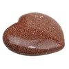 Steinfixx® - Gemstone Heart, Healing Stone, Lucky Stone, Chakra Stone,