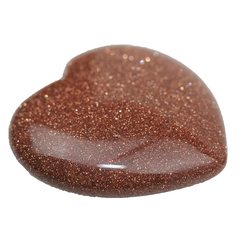 Steinfixx® - Gemstone Heart, Healing Stone, Lucky Stone, Chakra Stone,