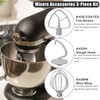 KOGUNXU New for KitchenAid Tilt-Head - Professional Grade Mixer Whip,