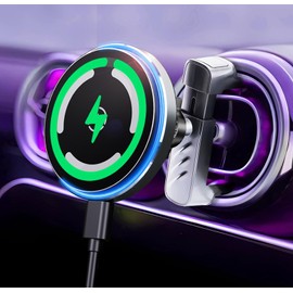 WOGMAS In-Car Compatible Smartphone Holder, Car (Magsafe Charging)