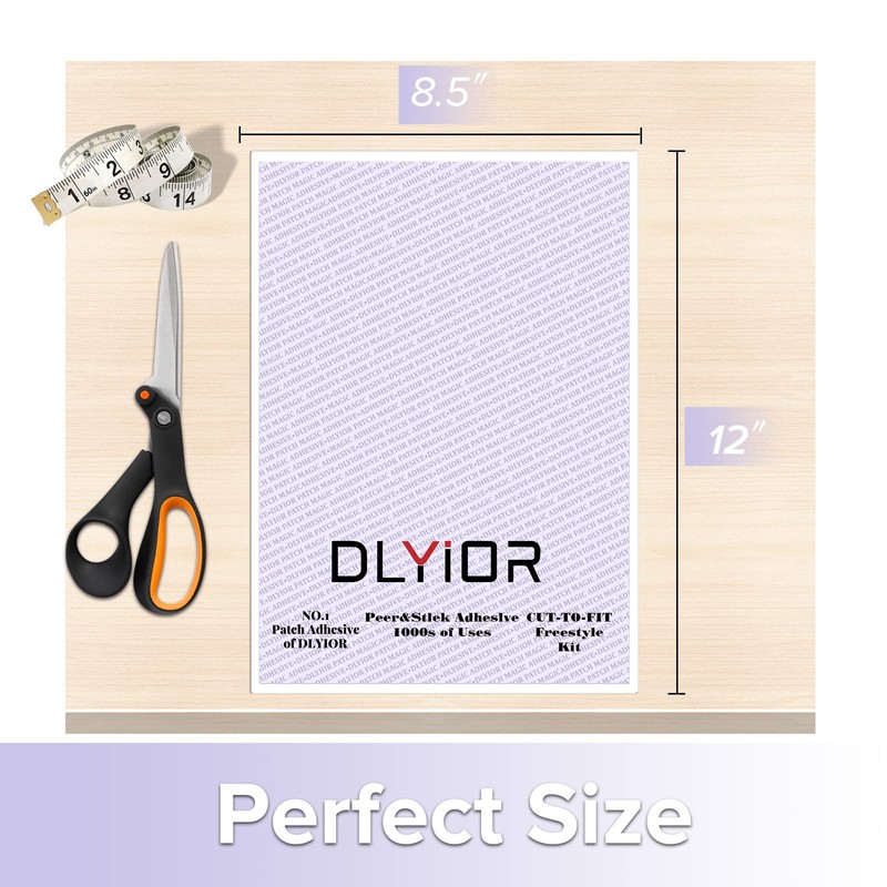 Patch Magic Adhesive, Washable Double-Sided Glue for Iron On Patches