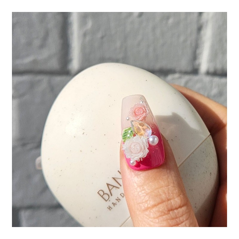 Rosewall handmade nail tips - Ballerina S / 로즈월 수제네일팁