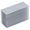 2Pcs Aluminum Electronic Radiators Fast Heat Dissipation Anti Oxidation Practicable