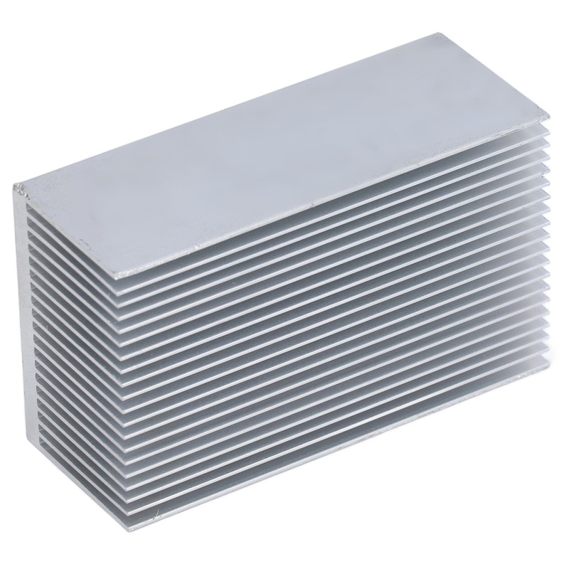 2Pcs Aluminum Electronic Radiators Fast Heat Dissipation Anti Oxidation Practicable