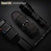 WYNEX Tactical Flashlight Holster Pouch, Rotatable Flashlight Holder Tactical Torch