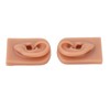 Display Silicone Ear Model, 3D Silicone Ear Model Reusable Soft