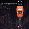 Electronic Hook Scale 200kg Small Orange Wireless Industrial Fishing Scale