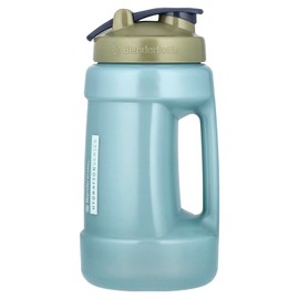 BlenderBottle Hydration Koda V1.5, Half Gallon Water Bottle, 74-Oz, Full-Color Tan