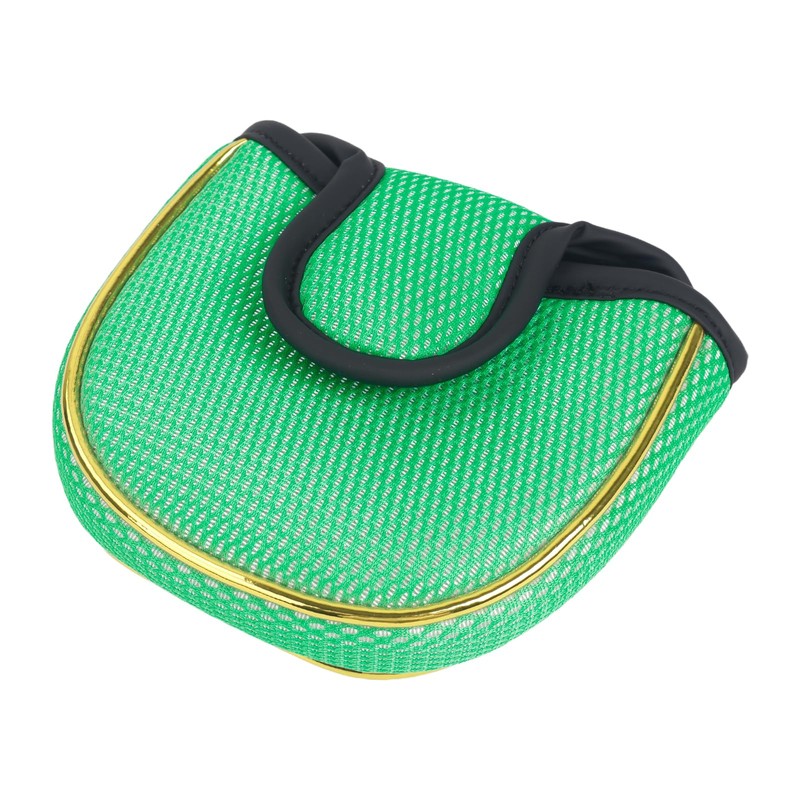 Andux Gold Putter Cover Golf Putter Head Covers Semicircle MT/TG28