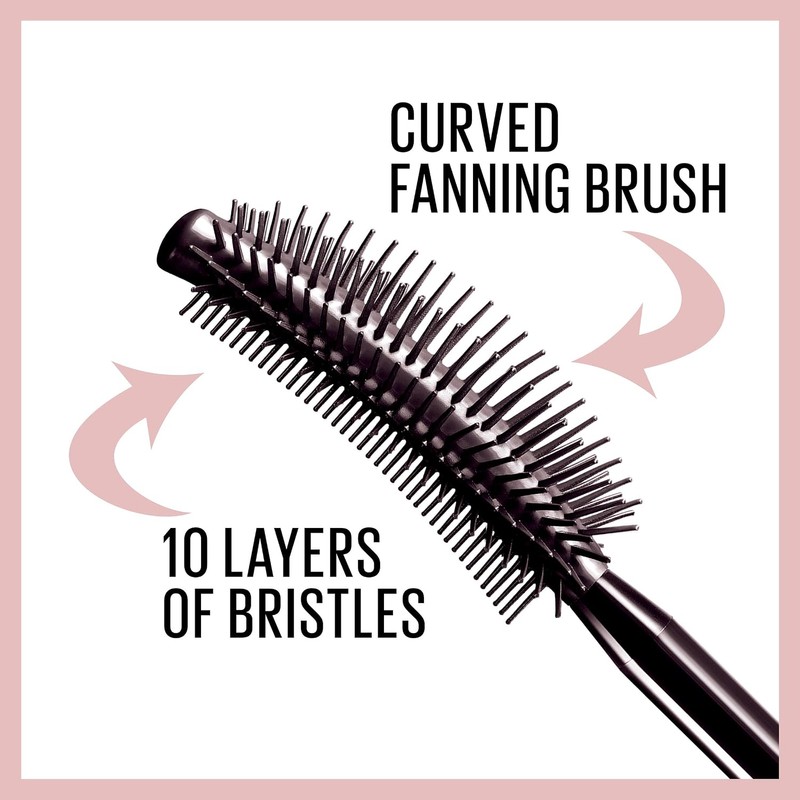 Maybelline Lash Sensational a Prueba de Agua, Very Black, 9
