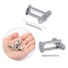 driew Blank Cufflinks, Blank Cufflink for Men Cuff Links Flat