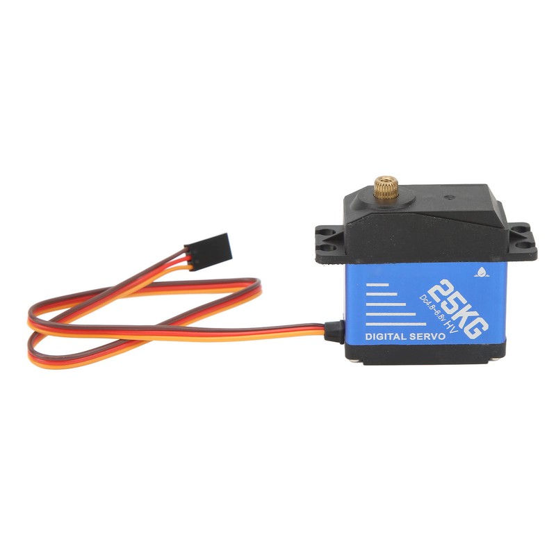 RC Digital Servo Blue Aluminium Alloy 25kg 25T Large Torque