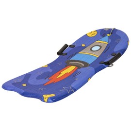 Elevon Premium Foam Snow Sled with Tow Rope and Handles for Kids and Adults, Blue